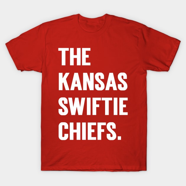 The Kansas Swiftie Chiefs. T-Shirt by Emma